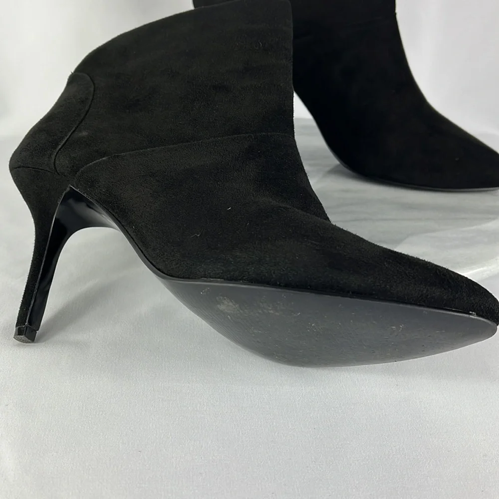 Audrey Brooke stilleto bootie Sz 10 Blk